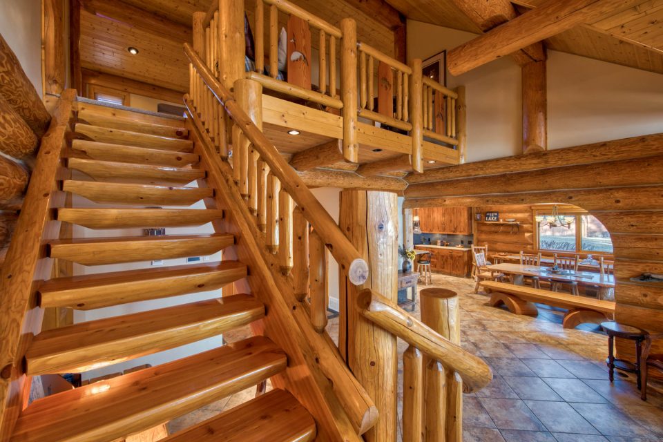 Log Staircase